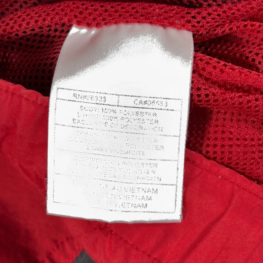 Nike Swim Trunks Board Shorts Mesh Lined Red‎ Grey XXL Sportswear Y2K